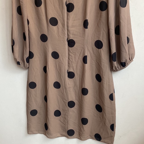 (A1) Amanda Uprichard Walsh Polka Dot Shift Dress, Size M - Picture 12 of 15